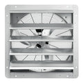 Shutter Exhaust Fan 610mm 1400RPM 2892CFM Aluminum Wall Mount