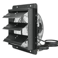 Shutter Exhaust Fan 254mm 843CFM EC-motor Variable Speed Humidity