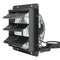 Shutter Exhaust Fan 254mm 843CFM EC-motor Variable Speed Humidity