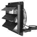 Shutter Exhaust Fan 356mm 1024 CFM EC Motor Temperature Humidity