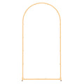 Arch Backdrop Stand 2x1m Gold Metal Wedding Party Decoration