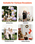 Arch Backdrop Stand 2x1m Gold Metal Wedding Party Decoration