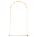 Arch Backdrop Stand 2x1m Gold Metal Wedding Party Decoration