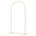 Arch Backdrop Stand 2x1m Gold Metal Wedding Party Decoration