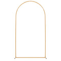 Arch Backdrop Stand 2.2m x 1.2m Gold Metal Wedding Party