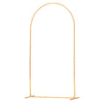 Arch Backdrop Stand 2.2m x 1.2m Gold Metal Wedding Party