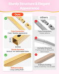 Arch Backdrop Stand Set 3 Gold 1.8m 1.5m 1.2m Wedding Party
