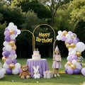 Arch Backdrop Stand Set 3 Gold 1.8m 1.5m 1.2m Wedding Party