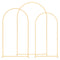 Arch Backdrop Stand Set 3 x 2.4m 2.2m 2m Gold Wedding Party
