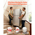 Moving Straps, Supports up to 453.6 kg, 2-Person Lifting and Moving System with 2 Harness Straps & 1 Load-bearing Strap, Adjustable Lifting Shoulder Straps Move Furniture Appliances Mattresses