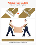 Moving Straps 2-Person Lifting System 453kg Furniture Mattress
