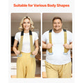Moving Straps, 2-Person Lifting and Moving System with 2 Harness Straps, 2 Load-bearing Straps & 1 Handheld Strap, Adjustable Lifting Shoulder Straps Move Furniture Appliances Mattresses