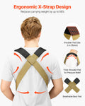 VEVOR Moving Straps 2-Person Furniture Lifting System with Shoulder Harness