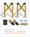 VEVOR Moving Straps 2-Person Furniture Lifting System with Shoulder Harness