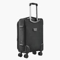 Softside Expandable Suitcase 71cm Spinner Wheels TSA Lock Black