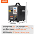Spot Welder 737G Pulse Portable High-Power 2 Modes LED 0.12mm Nickel