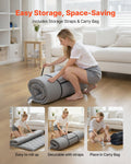 Tatami Mat Full Size Foldable Futon Mattress 2032x1372mm Gray