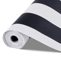 Peel Stick Wallpaper 45cm x 15m Black White Geometric Waterproof