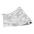 Peel Stick Wallpaper 45cm x 10m White Botanical Floral Self Adhesive