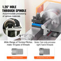 Mini Metal Lathe 180x400mm 800W 150-2500 RPM 3-Jaw Chuck