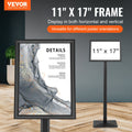 Pedestal Sign Holder 11x17 Adjustable Poster Stand Metal Base