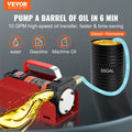 12V Fuel Transfer Pump 10 GPM Diesel Kerosene Electric Portable Kit