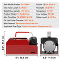 12V Fuel Transfer Pump 10 GPM Diesel Kerosene Electric Portable Kit
