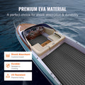 VEVOR EVA Foam Boat Decking 94.5x17.7