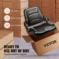 Forklift Seat Fold Down Adjustable 16-34cm Slot Tractor Loader