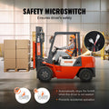 Forklift Tractor Seat Fold Down Adjustable 16-34cm Micro Switch