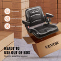 Forklift Tractor Seat Fold Down Adjustable 16-34cm Slot