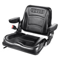 Forklift Tractor Seat Fold Down Adjustable 16-34cm Slot