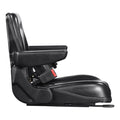 Forklift Tractor Seat Fold Down Adjustable 16-34cm Slot
