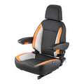 Forklift Tractor Mower Seat Adjustable Headrest Seatbelt