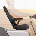 Forklift Tractor Mower Seat Adjustable Headrest Seatbelt