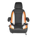 Forklift Tractor Mower Seat Adjustable Headrest Seatbelt