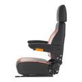 Forklift Tractor Mower Seat Adjustable Headrest Seatbelt
