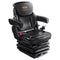 Forklift Tractor Seat Adjustable Armrests Seatbelt Universal