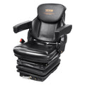 Forklift Tractor Seat Adjustable Armrests Seatbelt Universal