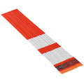 Driveway Markers 200Pcs 122cm Fiberglass Reflective Snow Sticks