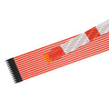 Driveway Markers, 200Pcs 122cm Long 6.35mm Dia, Hi-Visibility Driveway Reflectors with 12 in Steel Drill Bits, Reflective Snow Sticks Fiberglass Pole for Parking Lots, Walkways, Snow Plowing