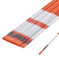 Driveway Markers 30 PCS 121.5cm Orange Fiberglass Snow Stakes