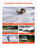 Driveway Markers 50Pcs 152cm Reflective Snow Sticks Fiberglass Poles
