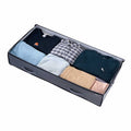 Under Bed Storage 996x500x180mm 90L Clear Lid 4 Pack Clothes Shoe Organizer