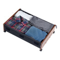 Under Bed Storage Containers 650x460x180mm Wheels 2 Pack
