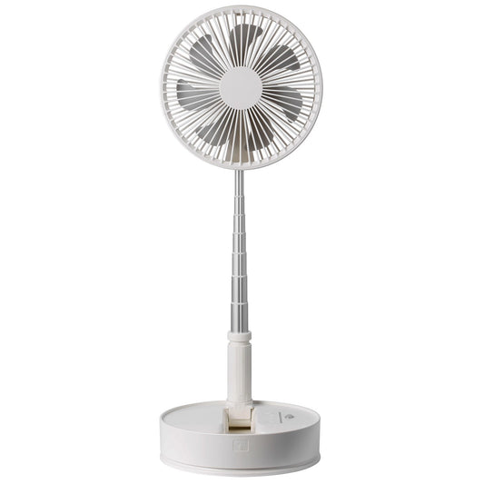 8" Oscillating Fan Rechargeable USB 7200mAh 4 Speed Remote Control