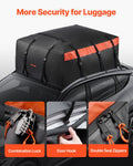 Car Roof Cargo Carrier Bag 23 Cubic Feet 840D PVC Waterproof