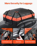 Car Rooftop Cargo Carrier Bag 15 Cubic Feet Waterproof
