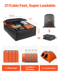 Car Roof Cargo Carrier Bag 21 Cubic Feet 840D PVC