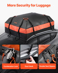 Car Roof Cargo Carrier Bag 21 Cubic Feet 840D PVC